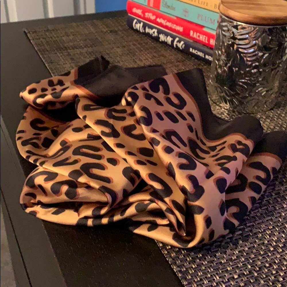 Leopard Print Scarf
